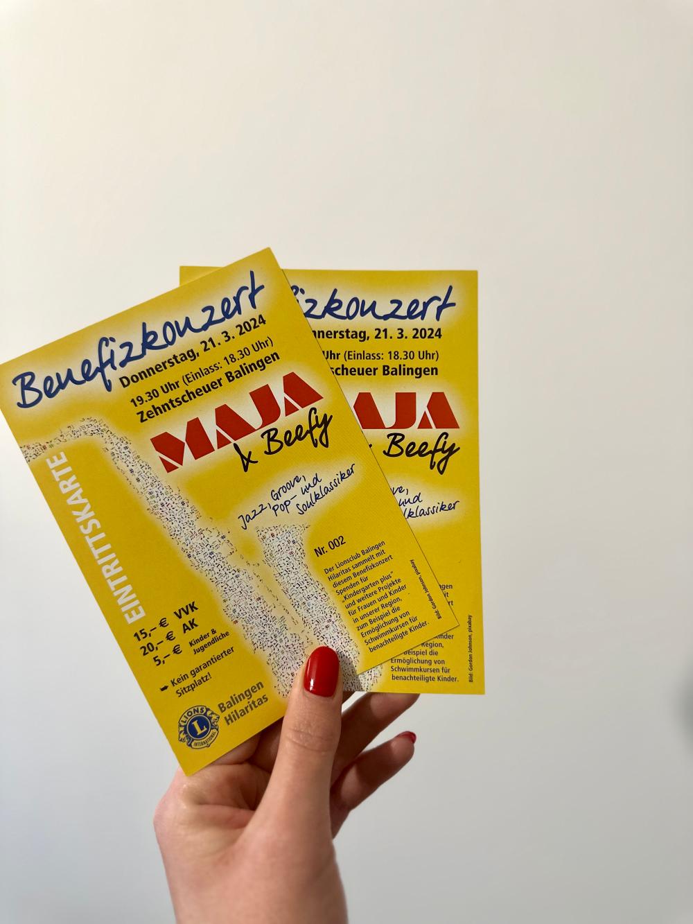 Benefizkonzert MAJA